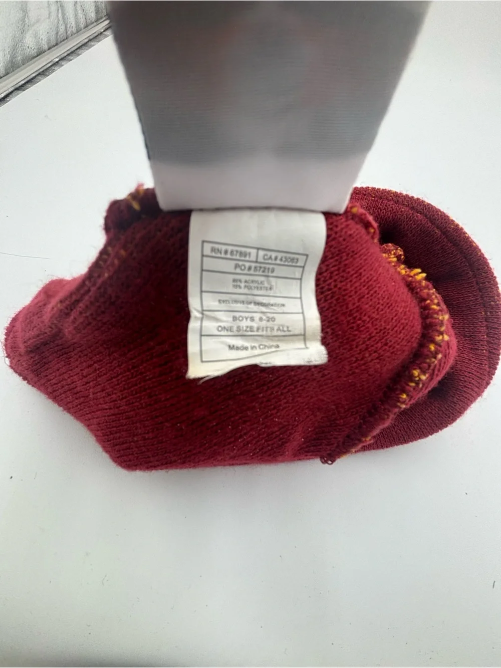 Washington Redskins Mongolian Pom Beanie – Cozy Winter Hat Ages 8-20